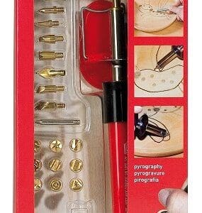 Houtbrander luxe set