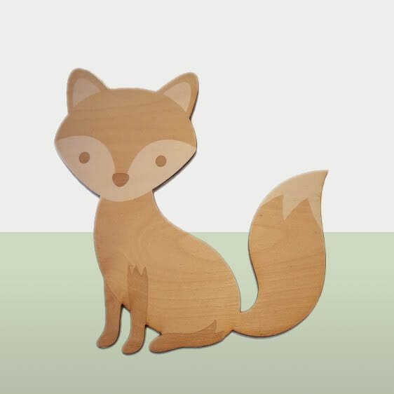 Houten vosje