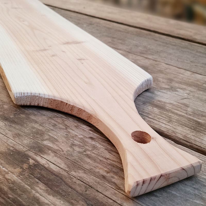 Borrelplank 100 cm handgemaakt | Groot robuust, deze plank op!