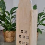 Houten wijnkist tafellamp - Afbeelding 5