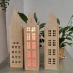 Houten wijnkist tafellamp - Afbeelding 3