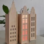 Houten wijnkist tafellamp - Afbeelding 2