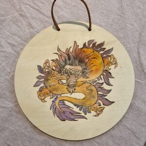 workshop houtbranden met kleur