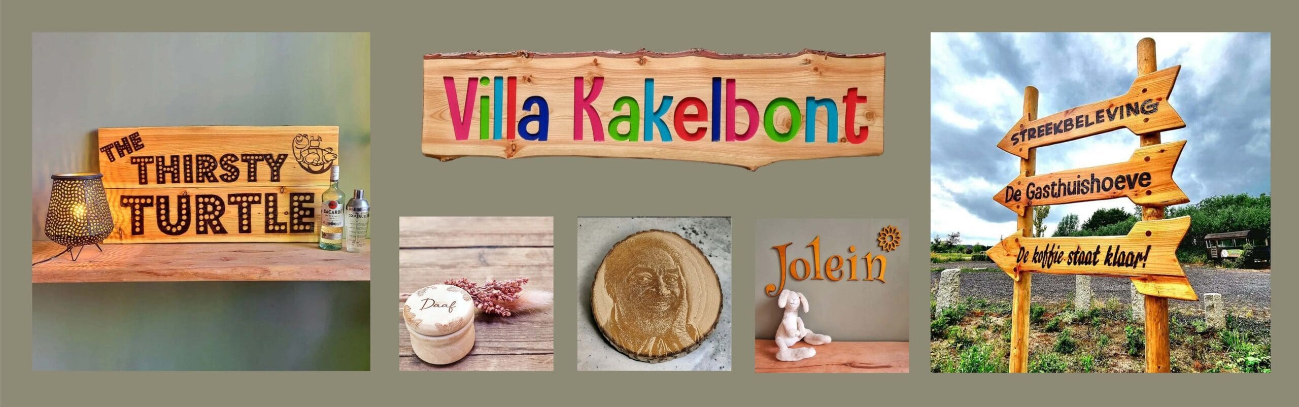 houten producten met een handgemaakte touch